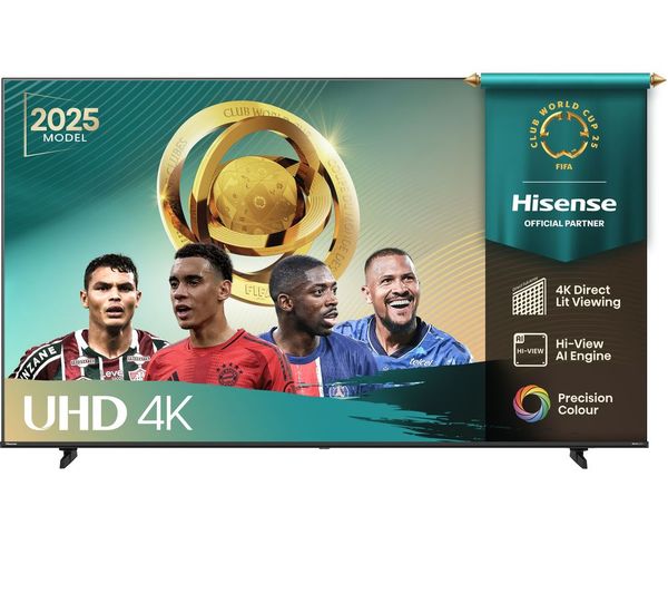 HISENSE A6Q 85" LED 4K HDR Smart TV with Freely - 85A6QTUK