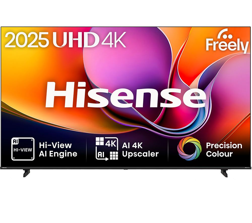 A6Q 85" LED 4K HDR Smart TV with Freely - 85A6QTUK