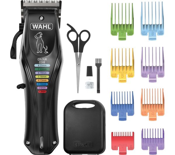 Wahl Colour Pro Cordless Pet Hair Clipper Black