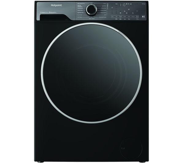 An image of HOTPOINT Fabric Care Pro HPD 9693B CARE UK 9 kg Washer Dryer - Black
