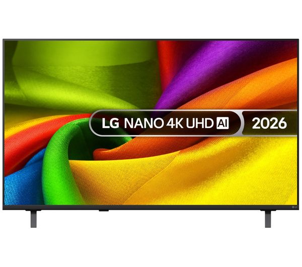 An image of LG NU85 50" LED 4K HDR Smart TV 2026 - 50NU850B6LA