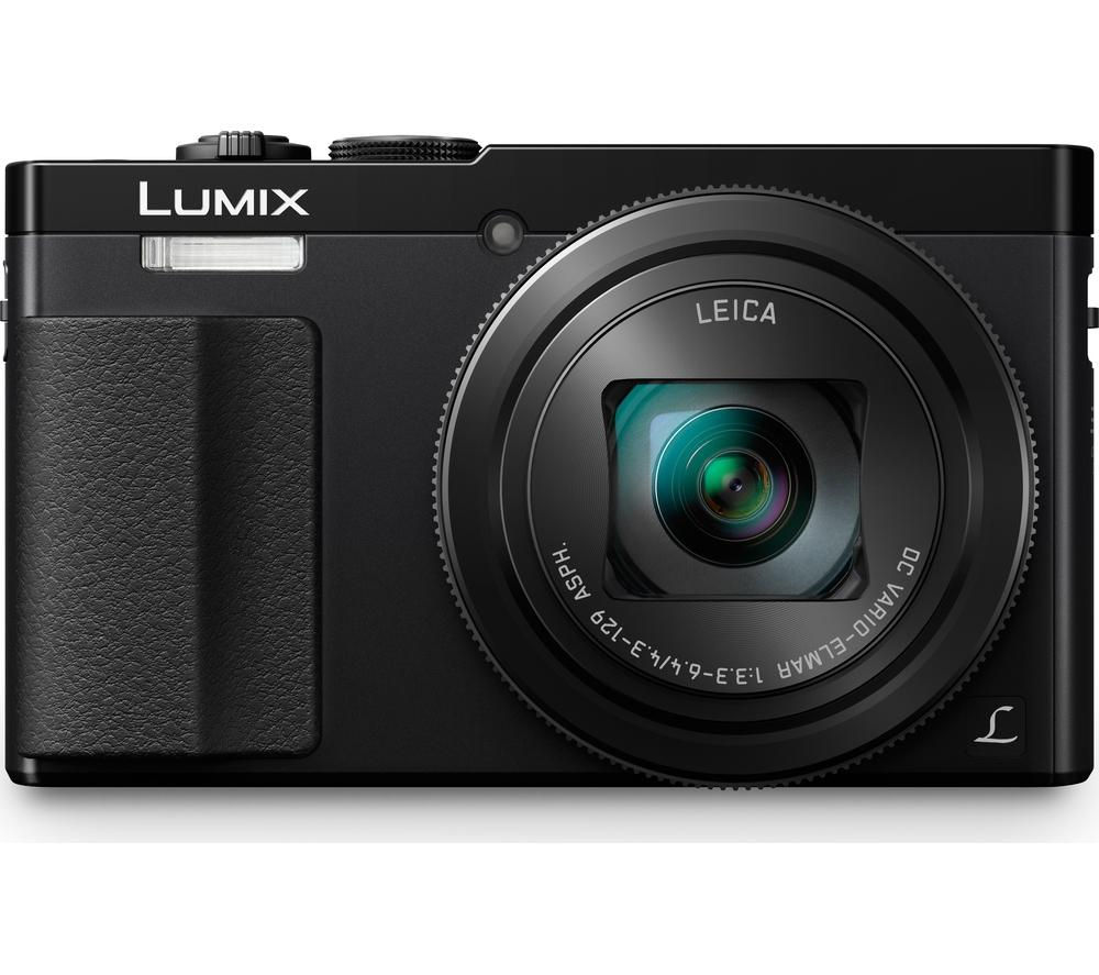 Buy PANASONIC Lumix DMCTZ70EBK Superzoom Compact Camera  Black  Free Delivery  Currys