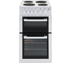 FLAVEL FTCP50W 50 cm Electric Solid Plate Cooker - White