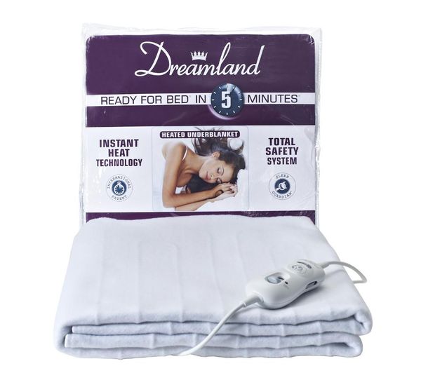 6993 DREAMLAND Ready For Bed Electric Underblanket Double Currys