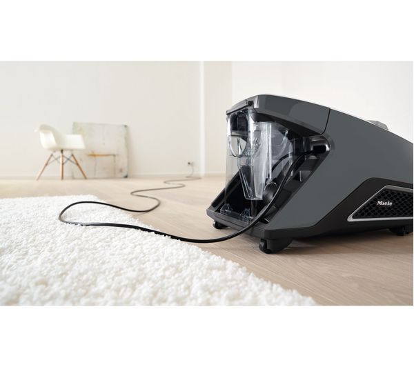 10496140 MIELE Blizzard CX1 Excellence PowerLine Cylinder Bagless Vacuum Cleaner Grey