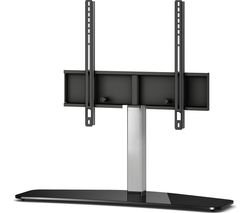 SONOROUS Curved PL2335 B-SLV 900 mm TV Stand with Bracket - Black & Silver