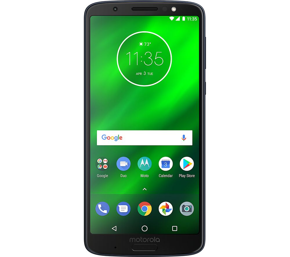 Buy MOTOROLA G6 Plus 64 GB, Blue Free Delivery Currys