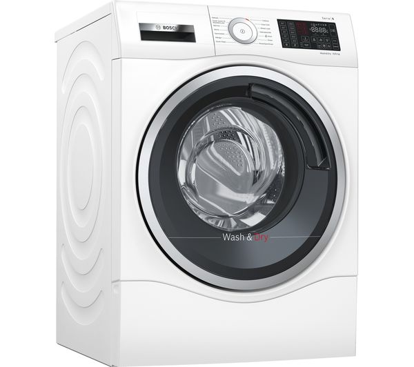 BOSCH Serie 6 WDU28560GB 10 kg Washer Dryer - White, White