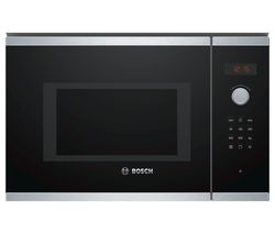Serie 4 BEL553MS0B Built-in Microwave with Grill - Stainless Steel