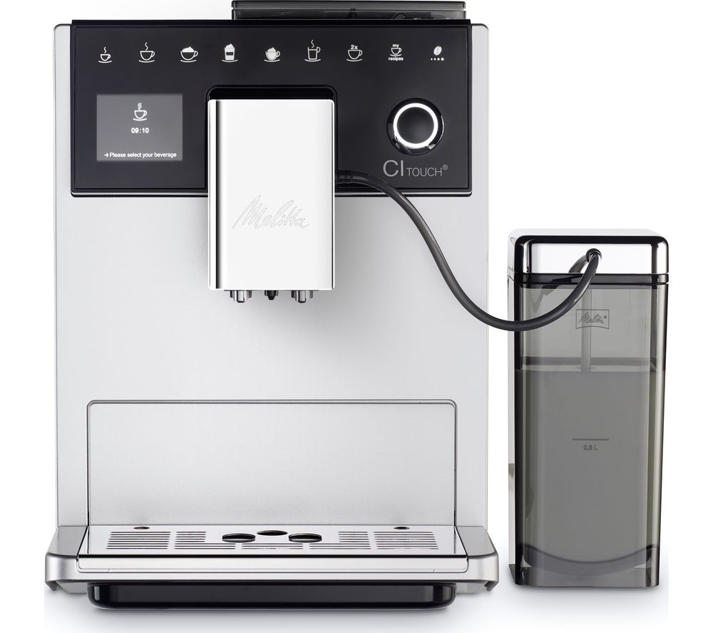 CI Touch F630-101 Bean to Cup Coffee Machine - Silver