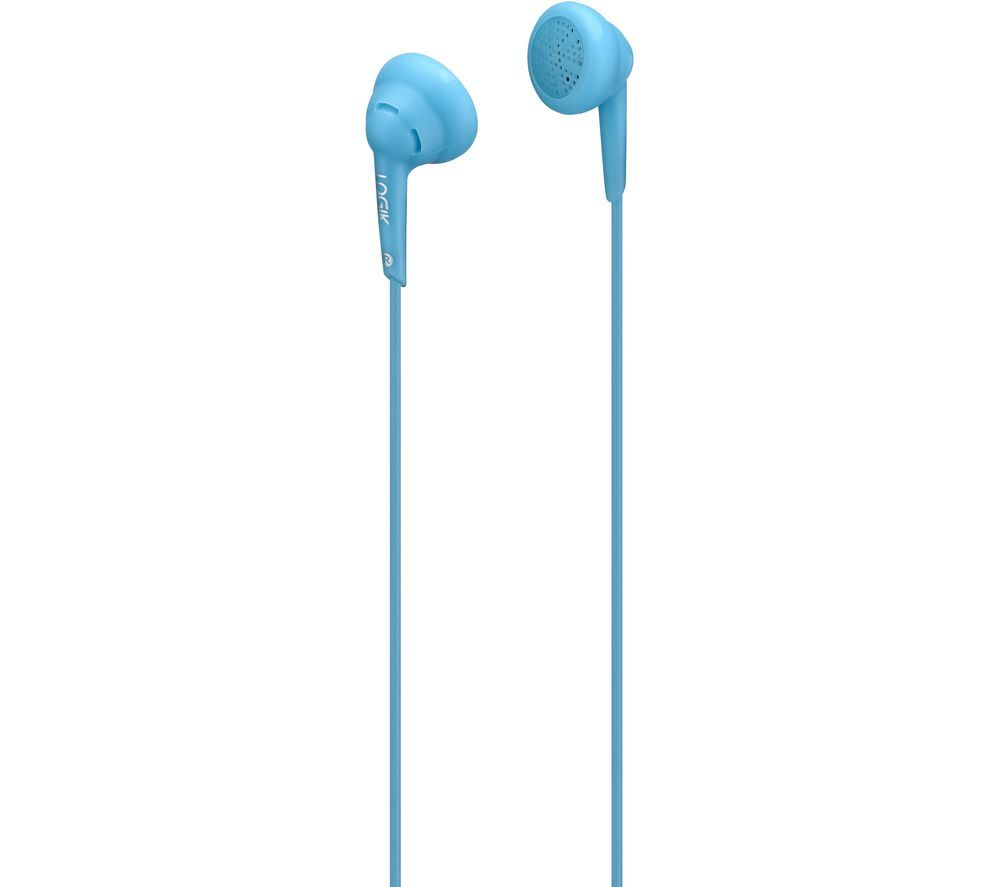 LOGIK Gelly LGELBLU21 Headphones - Blue