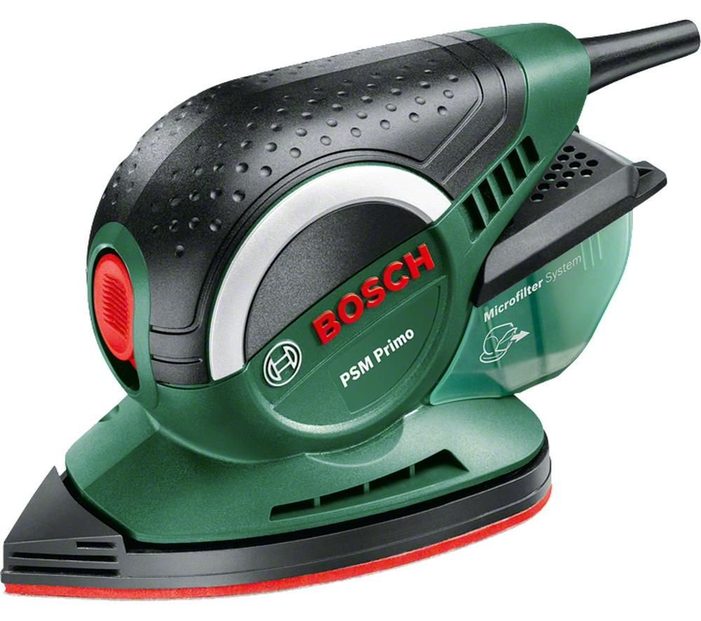 BOSCH PSM Primo Multi-pad Sander - Black & Green