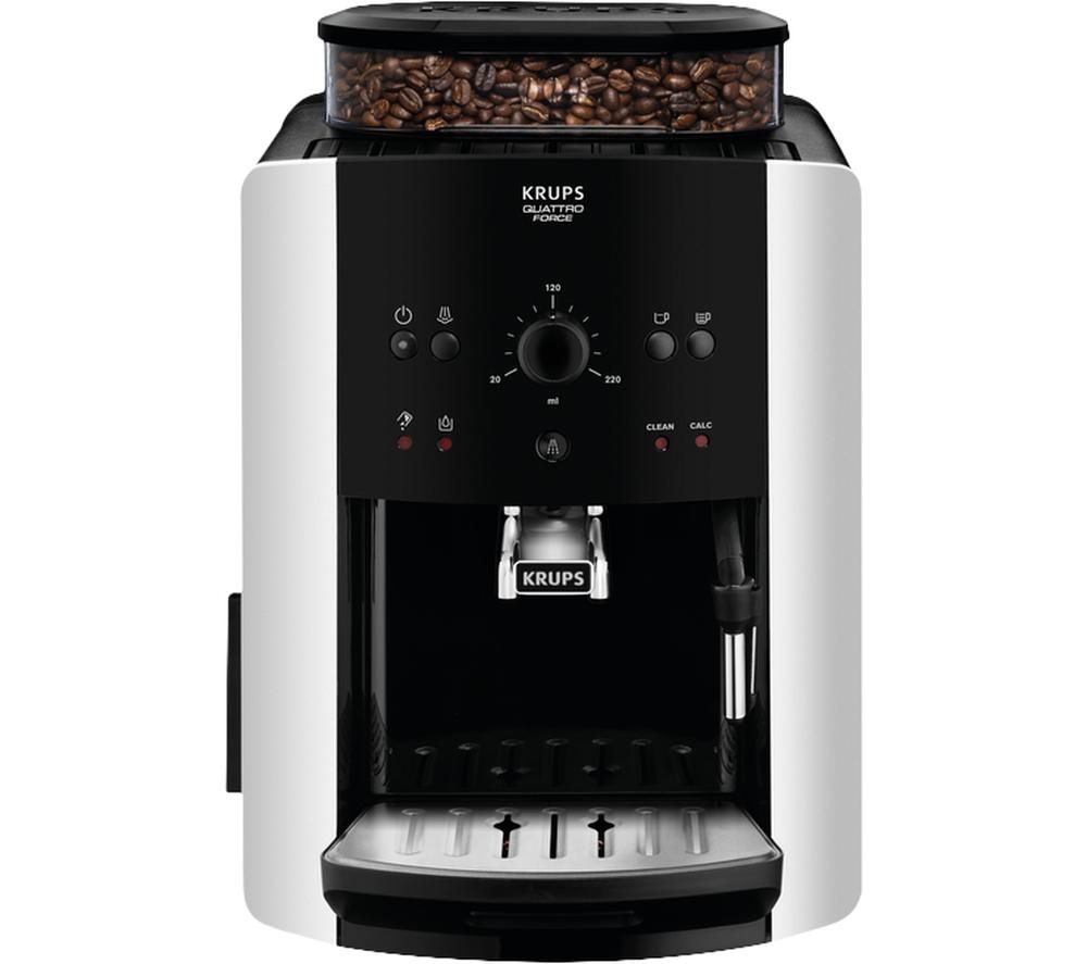 KRUPS Quattro Force EA811840 Arabica Bean to Cup Coffee Machine Review