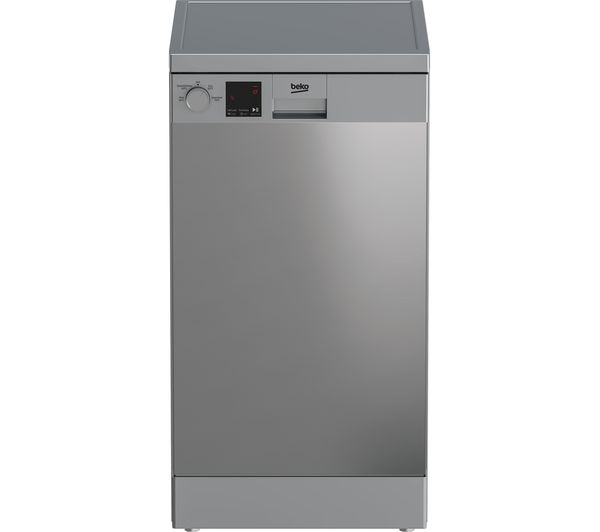 7682453835 BEKO DVS04X20X Slimline Dishwasher Stainless Steel