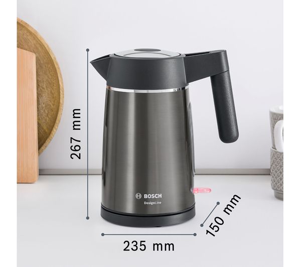 TWK5P475GB BOSCH DesignLine Ergo TWK5P475GB Cordless Jug Kettle