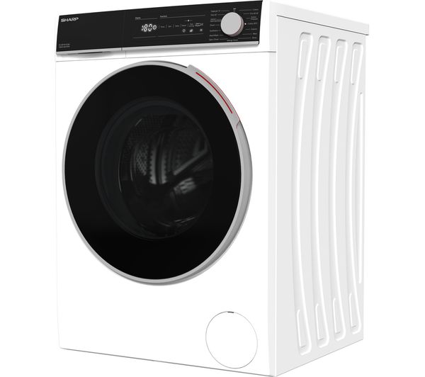 sharp es nfh014cwb 10 kg 1400 spin washing machine white