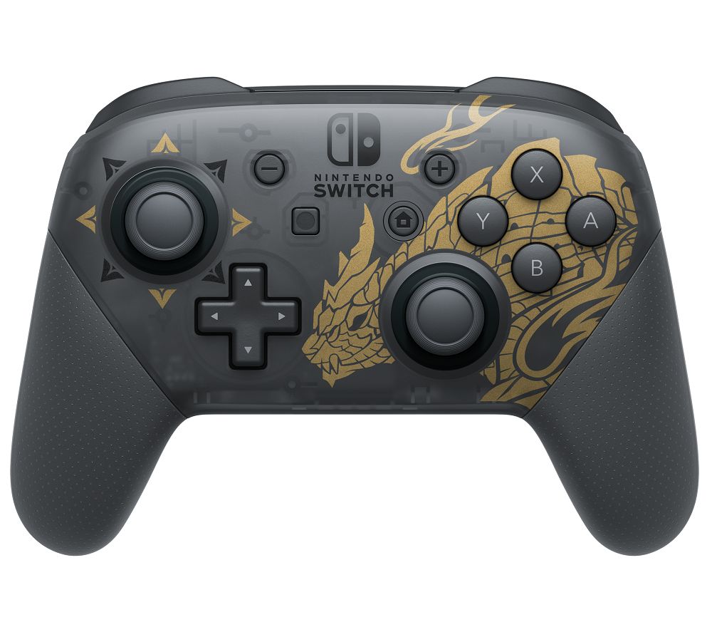 NINTENDO Switch Pro Controller - Monster Hunter Rise Edition