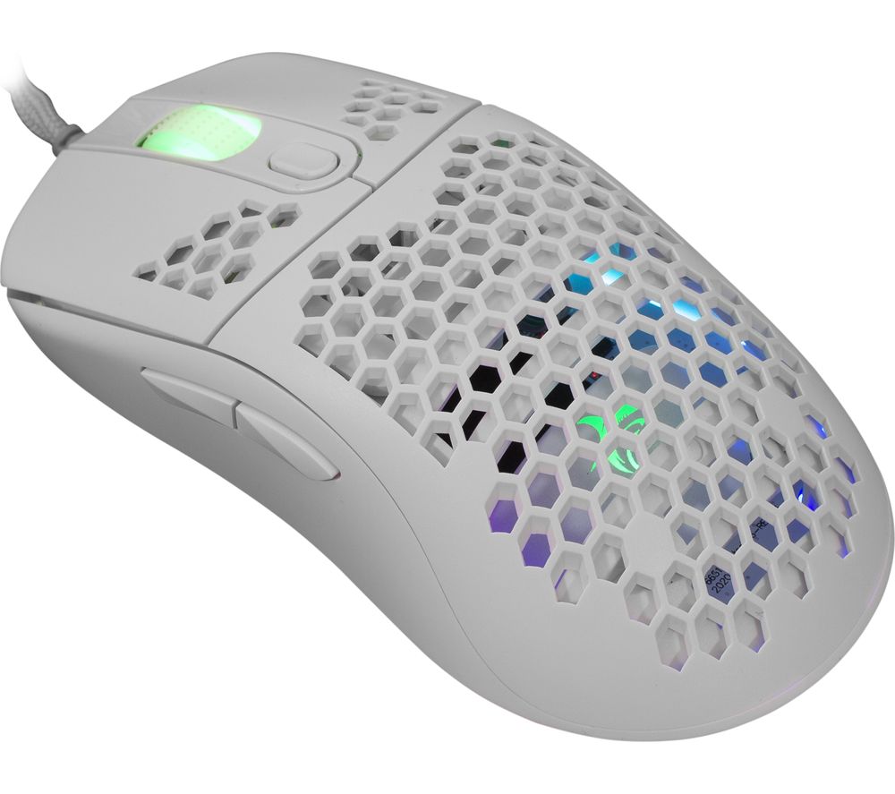 WHITE SHARK GM-5007 GALAHAD RGB Optical Gaming Mouse, White review