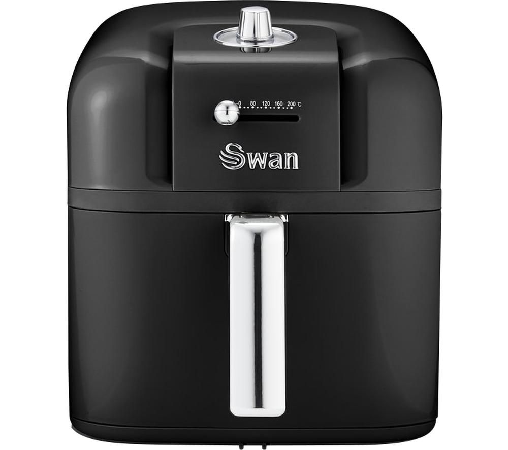 Buy SWAN Retro SD10510BN Air Fryer Black Free Delivery Currys