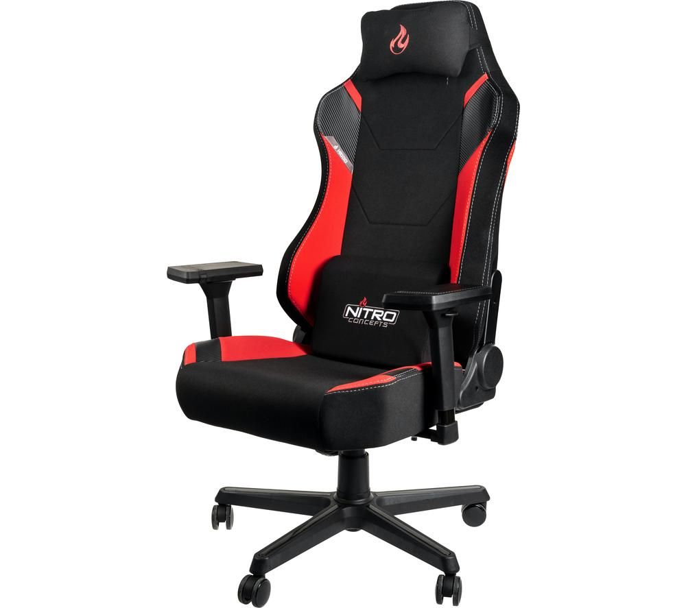 NITRO CONCEPTS X1000 Gaming Chair - Black & Red