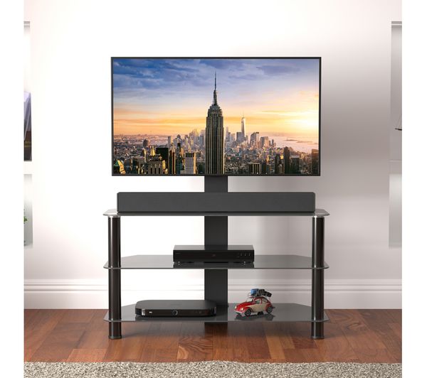 SDCL900BB AVF SDCL900BB 900 mm TV Stand with Bracket Black Currys