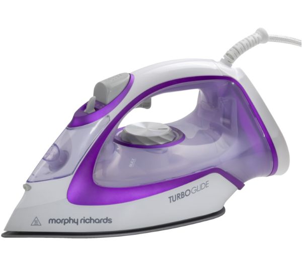 Morphy Richards Turbo Glide 302000 Steam Iron Purple White