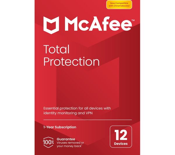 Image of MCAFEE Total Protection - 1 year for 12 devices