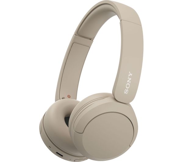 Image of SONY WH-CH520C Wireless Bluetooth Headphones - Beige