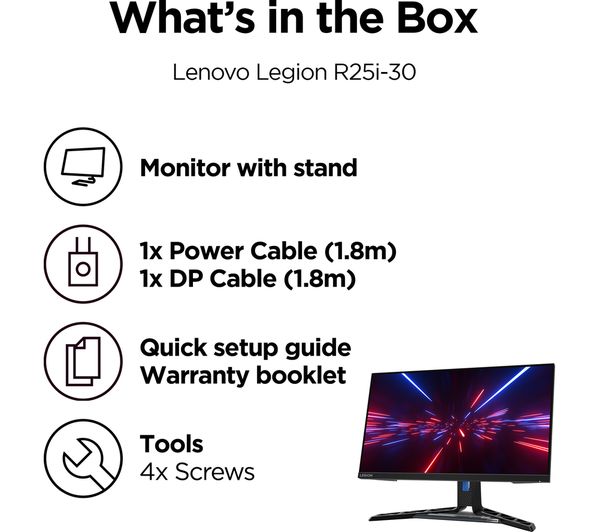 LENOVO Legion R25i-30 Full HD 24.5
