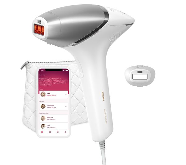 Image of PHILIPS Lumea 8000 Series BRI940/00 IPL Hair Removal System - White