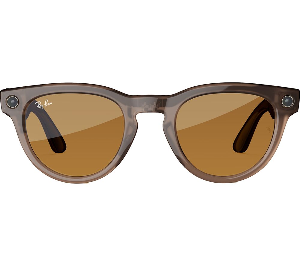 Meta Headliner Glasses - Shiny Warm Stone, Transitions Saffron Yellow