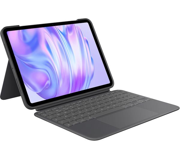 Logitech Combo Touch 11” Ipad Pro Keyboard Folio Graphite