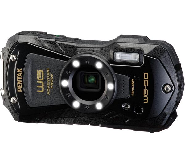 PENTAX WG-90 Tough Compact Camera - Black