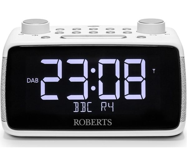 Roberts Ortus 4 Dab Fm Clock Radio White