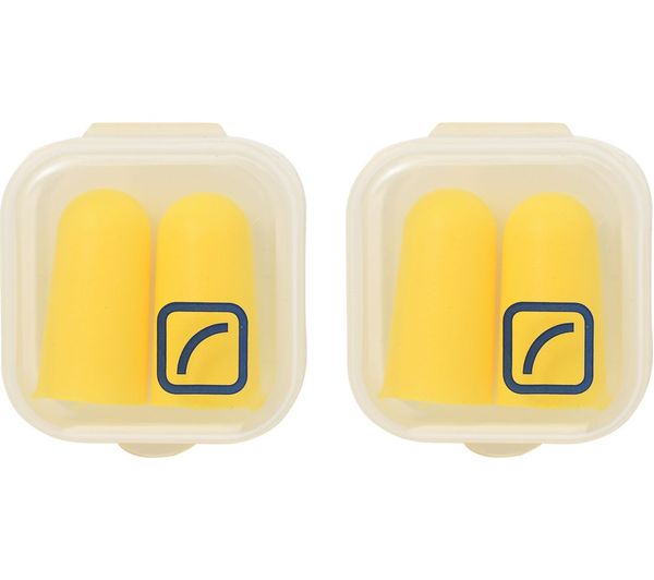 TRAVEL BLUE Foam Ear Plugs - Yellow, Pack of 2
