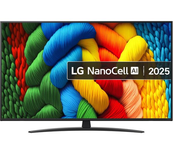 LG NANO81A 55" NanoCell AI 4K HDR Smart TV 2025 - 55NANO81A6A