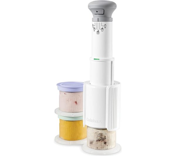 Cuisinart Freeze Wand Stick Ice Cream Maker White
