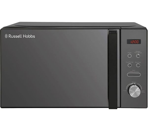 An image of RUSSELLL HOBBS RHM2076B Compact Solo Microwave - Black