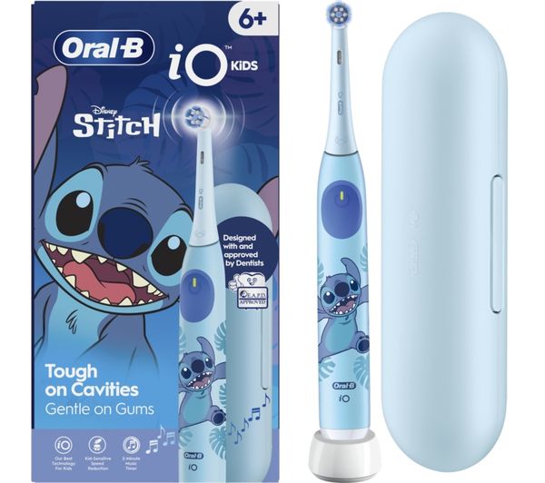 Oral B Io2 Kids Electric Toothbrush Travel Case Disney Stitch