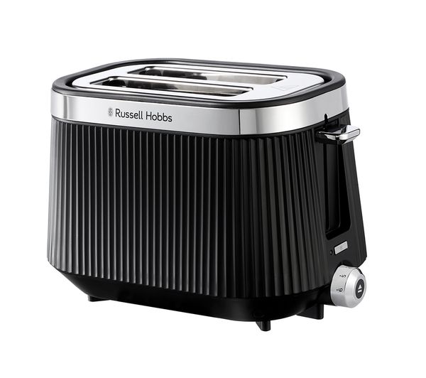 An image of RUSSELL HOBBS Bronte 26760 2-Slice Toaster - Black