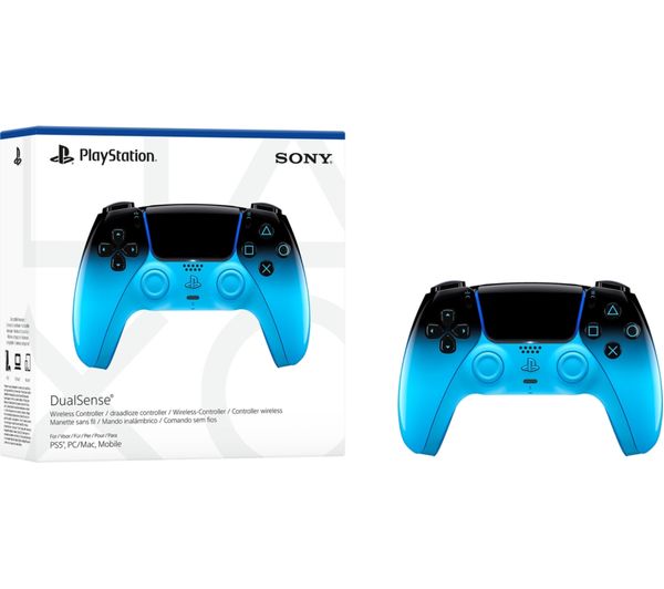 An image of PLAYSTATION PS5 DualSense Wireless Controller - Rhythm Blue