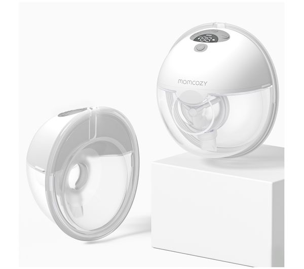 An image of MOMCOZY M5 Smart Wearable Double Electric Breast Pump - Grey