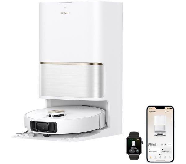 An image of DREAME L50 Ultra AE Robot Vacuum Cleaner - White