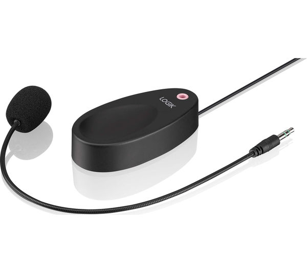  LOGIK LDM15 Desktop Microphone Black Currys Business