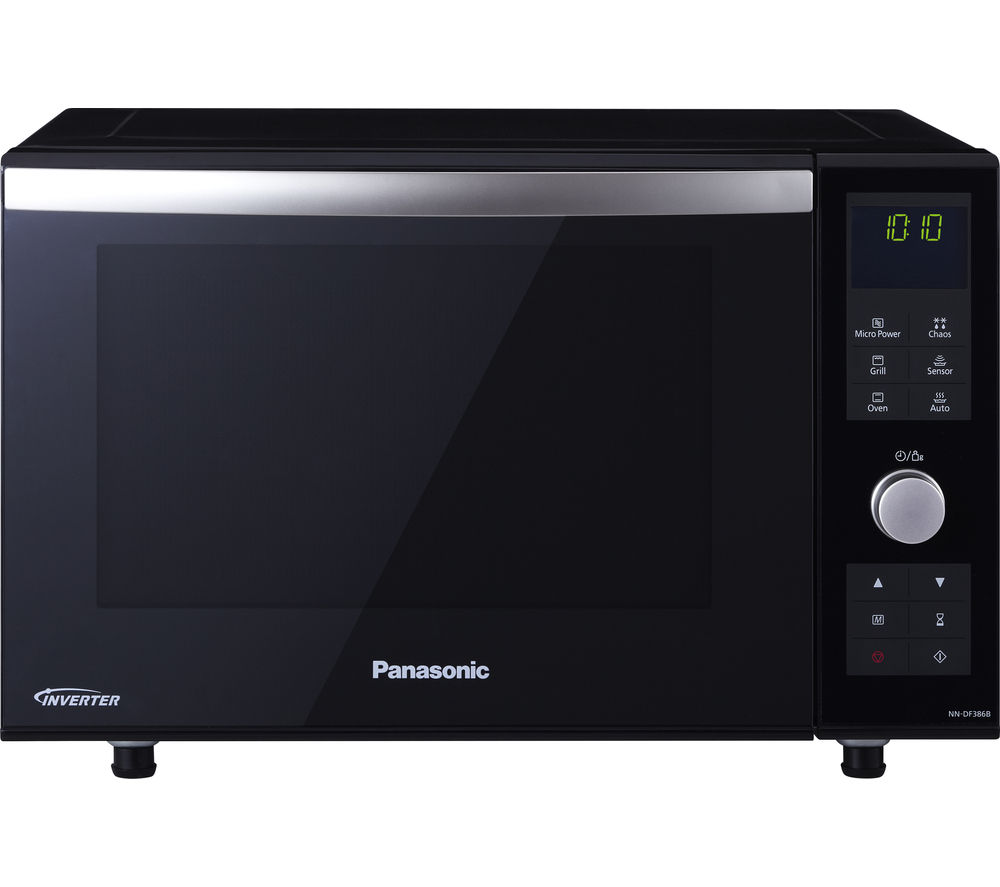 PANASONIC NN-DF386BBPQ Combination Microwave – Black, Black