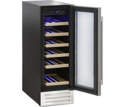 MONTPELLIER WS19SDX Wine Cooler - Stainless Steel
