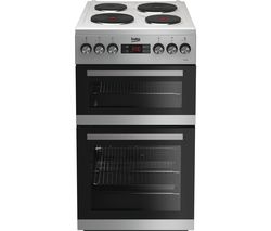 BEKO KDV555AS 50 cm Electric Solid Plate Cooker - Silver
