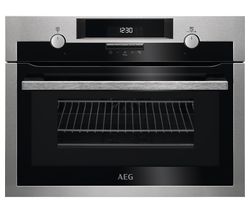 AEG KME561000M Electric Oven with Microwave - Stainless Steel