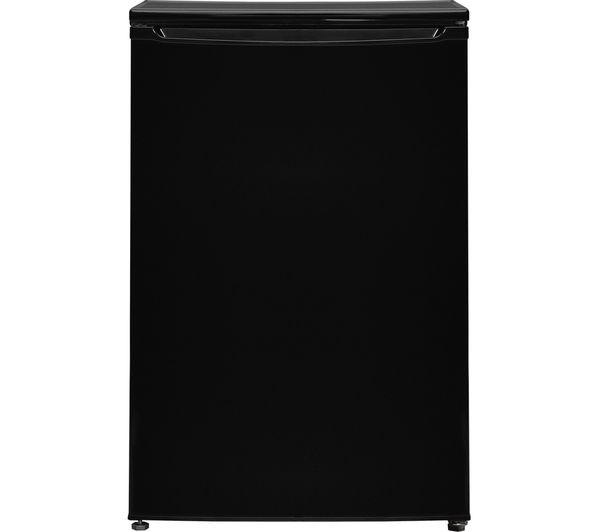 currys under counter fridge black