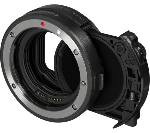CANON EF-EOS R Drop-in Filter Mount Adapter with Drop-in Variable ND Filter A